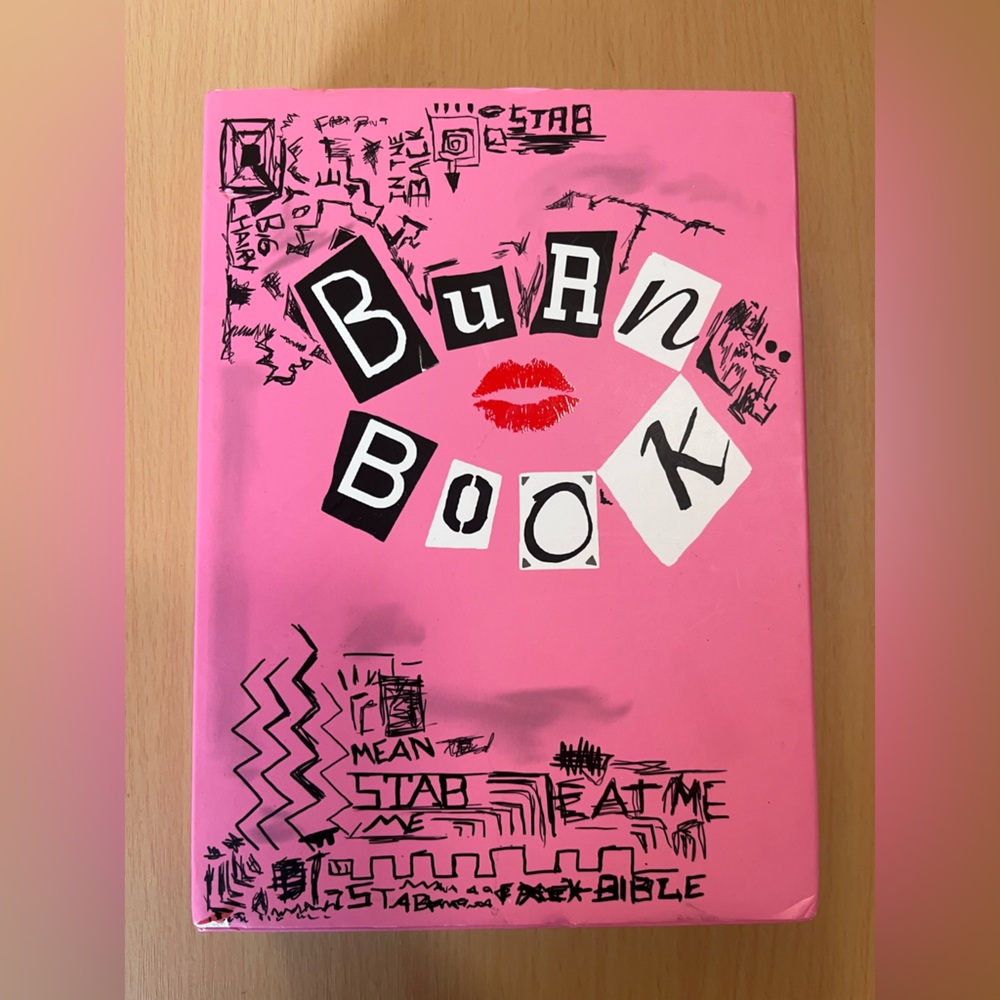 Mean Girls Storybook Cosmetics Burn Book Eyeshadow Pallet